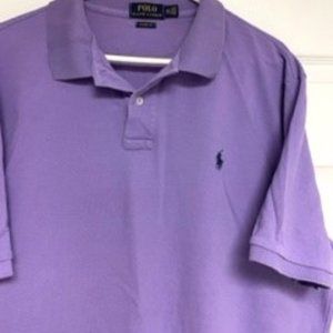 Polo Ralph Lauren- Polo Shirt, Purple- XXL